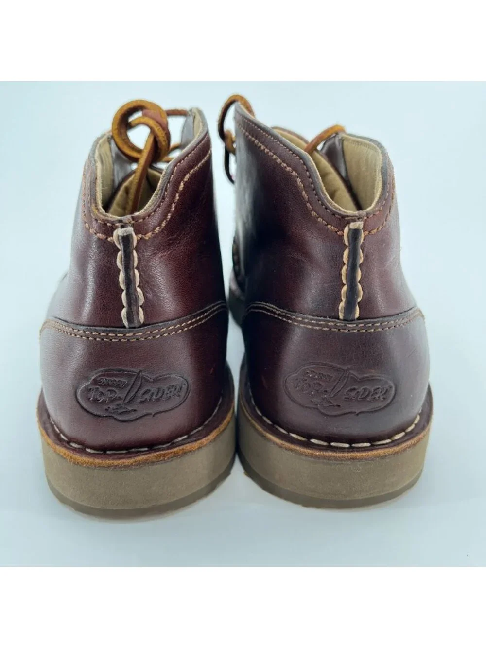 Sperry Top-Sider Dockyard Mens Size 10 Brown Casual Classic Leather Chukka Boots